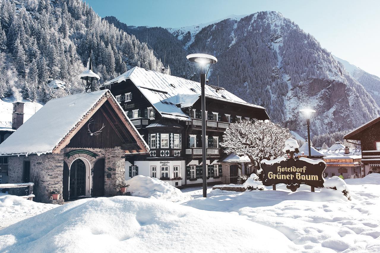 Gruener Baum Hotel Bad Gastein Bagian luar foto